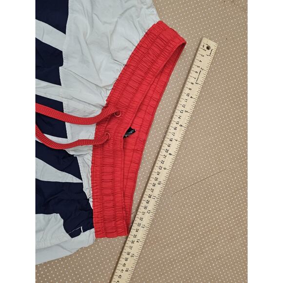 Nike Men's Medium Throwback Graphic Shorts AT3165-102 Red White & Blue Loose Fit - Picture 7 of 10